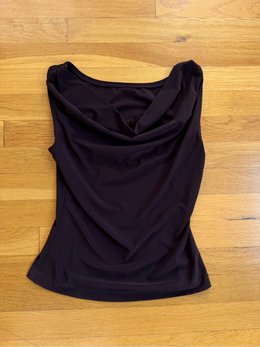 Cowl Neck Women's Tank Top